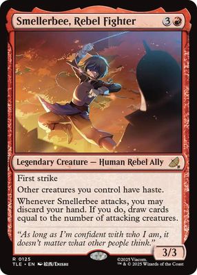 SJ Smellerbee, Rebel Fighter - Avatar: The Last Airbender: Eternal-Legal (TLE) Avatar: The Last Airbender: Eternal-Legal Foil