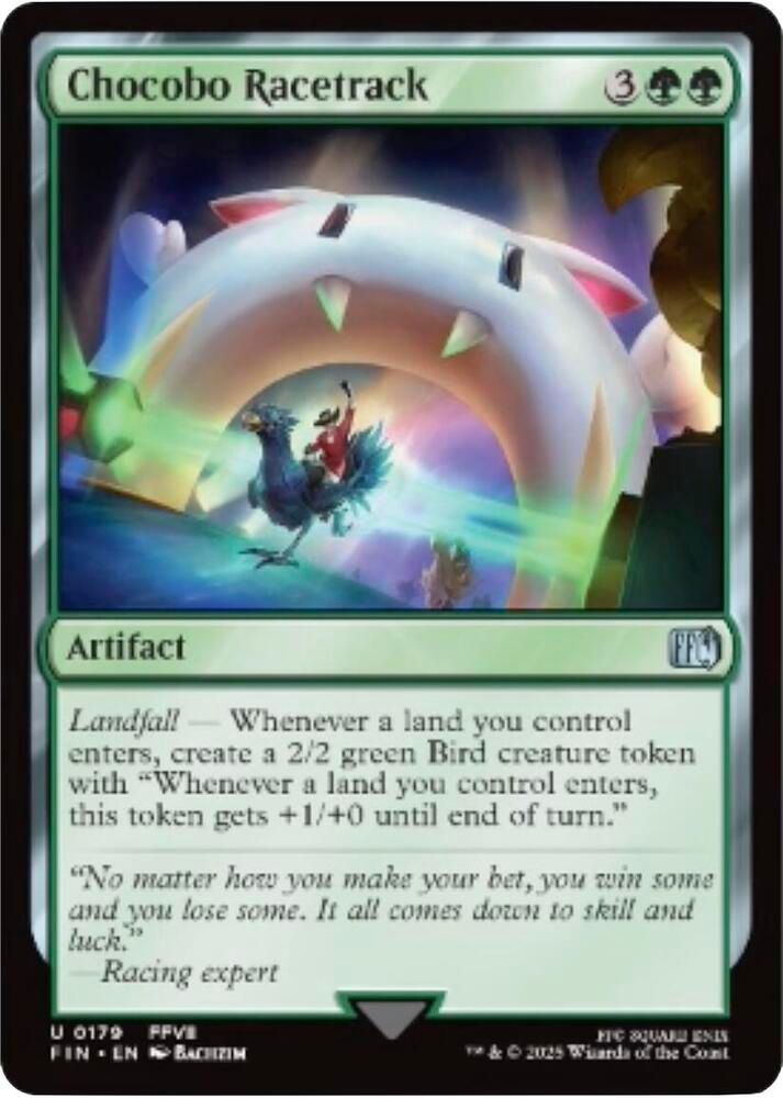 SJ Chocobo Racetrack - FINAL FANTASY (FIN) FINAL FANTASY