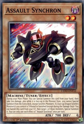 SJ Assault Synchron - Legendary 5D's Decks (L5DD) Legendary 5D's Decks Common
