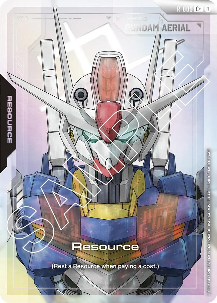 SJ Resource (R-009) (C+) - Newtype Rising (GD01) Newtype Rising Foil