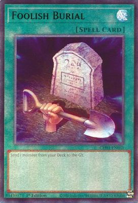 SJ Foolish Burial - THE CHRONICLES DECK: The Fallen &amp; The Virtuous (All-Foil Edition) (CH01) THE CHRONICLES DECK: The Fallen &amp; The Virtuous (All-Foil Edition) Ultra Rare