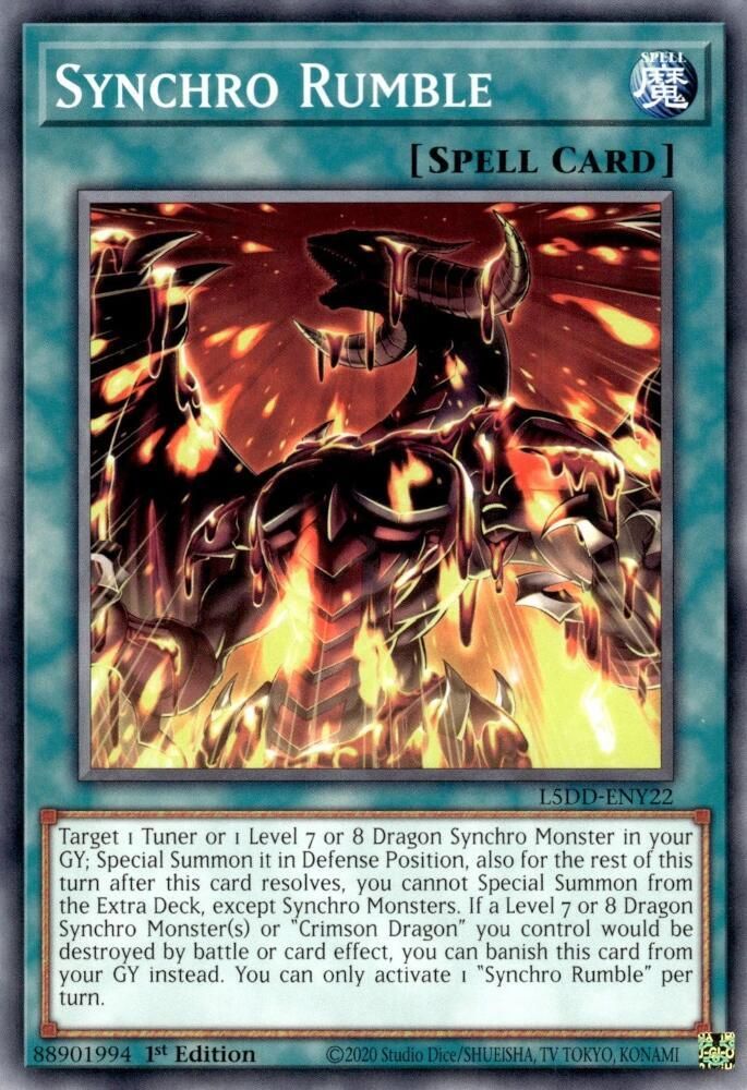 SJ Synchro Rumble - Legendary 5D's Decks (L5DD) Legendary 5D's Decks