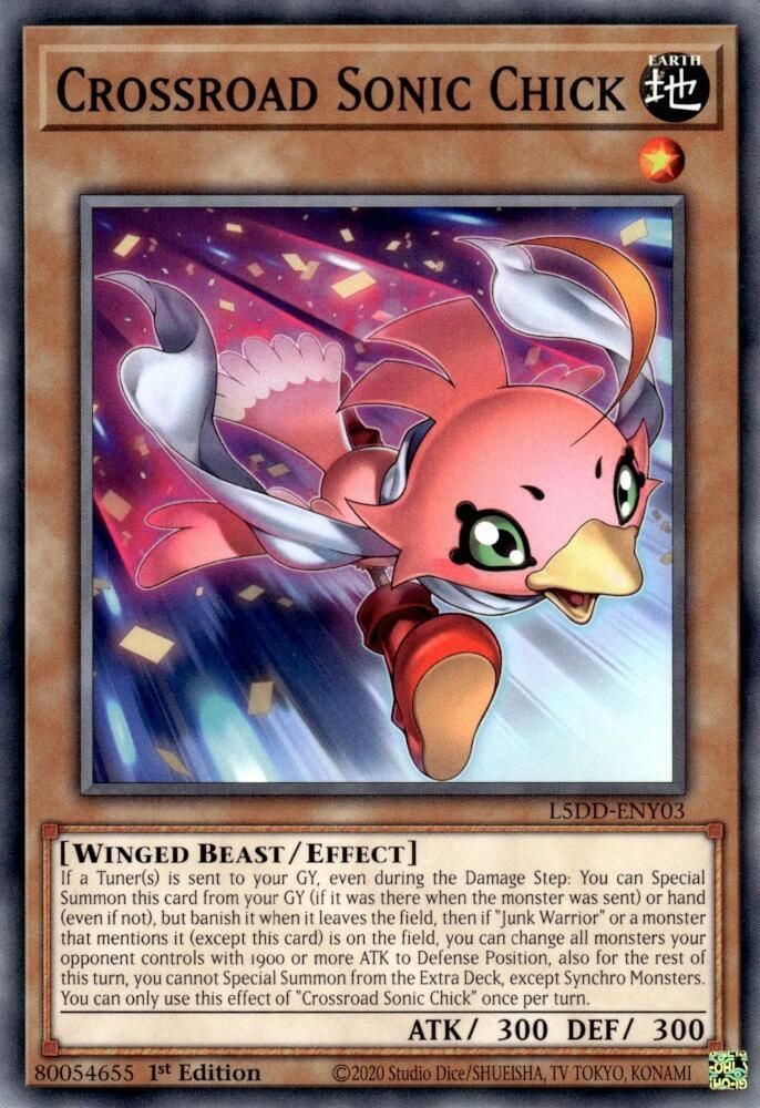 SJ Crossroad Sonic Chick - Legendary 5D's Decks (L5DD) Legendary 5D's Decks