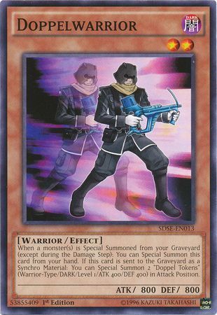 SJ Doppelwarrior - SDSE-EN013 - Common 1st Edition Structure Deck: Synchron Extreme 1st Edition Singles