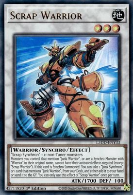 SJ Scrap Warrior - Legendary 5D's Decks (L5DD) Legendary 5D's Decks Ultra Rare