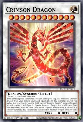 SJ Crimson Dragon - Legendary 5D's Decks (L5DD) Legendary 5D's Decks Common