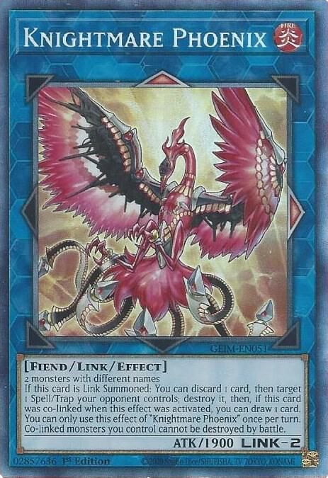 SJ Knightmare Phoenix (CR) - Genesis Impact (GEIM) Genesis Impact Collector Rare