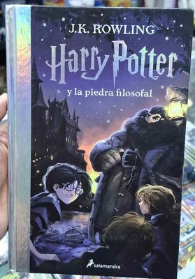 SJ3 Harry Potter y la Piedra Filosofal Libro Tapa Dura JK Rowling