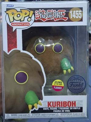 SH1 Kuriboh Figura Funko Pop Yugiou Flocked Glows in the Dark