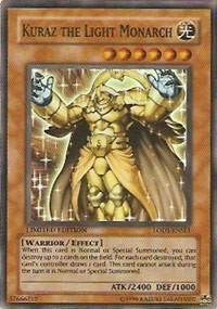 SJ Kuraz the Light Monarch - Light of Destruction (LODT) Light of Destruction Super Rare