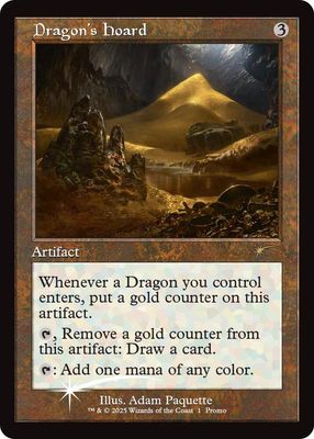 SJ Dragon's Hoard (Retro Frame) - WPN &amp; Gateway Promos (WPN) WPN &amp; Gateway Promos Foil