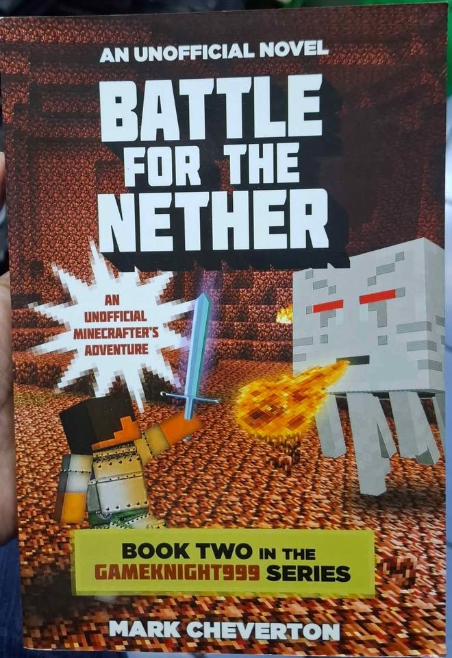 SJ2 Battle for the Nether Libro Ingles Minecraft