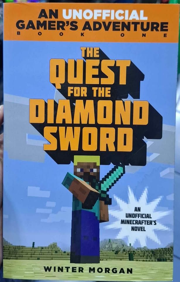 SJ2 The Quest for the Diamond Sword Libro Ingles Minecraft