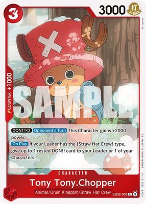 SJ Tony Tony.Chopper - Extra Booster: Anime 25th Collection (EB-02) Extra Booster: Anime 25th Collection Foil
