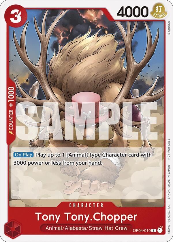 SJ Tony Tony.Chopper (Tournament Pack 2024 Oct.-Dec.) - One Piece Promotion Cards (OP-PR) One Piece Promotion Cards