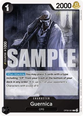 SJ Guernica - Two Legends (OP08) Two Legends