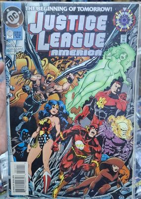 SJ4 Justice League America Comic Issue 0 The Beginning of Tomorrow