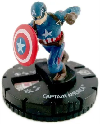 SH1 Capitan America 001 Heroclix Captain America 001