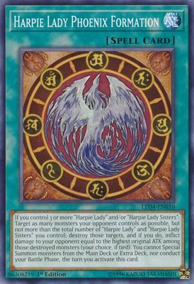 SJ Harpie Lady Phoenix Formation - Legendary Duelists: Sisters of the Rose (LED4) Legendary Duelists: Sisters of the Rose