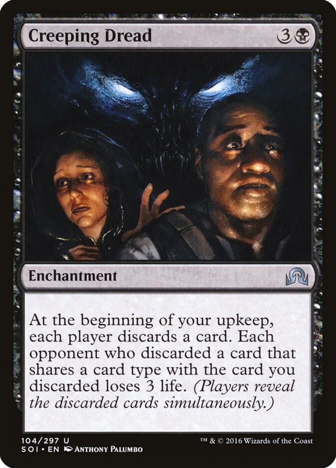 SJ Creeping Dread - Shadows over Innistrad (SOI) Shadows over Innistrad