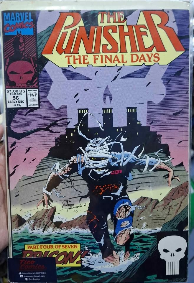 SJ4 The Punisher The Final Days Comic Issue 56 Marvel