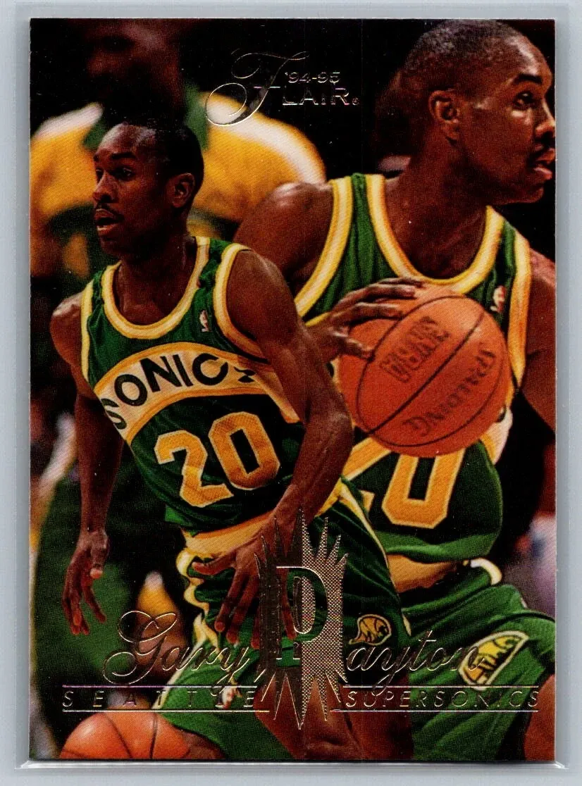SJ Gary Payton 143 Flair NBA Card