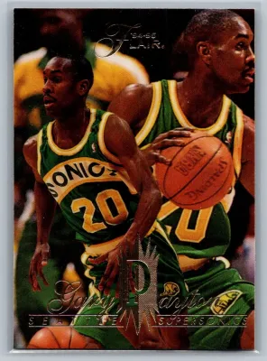 SJ Gary Payton 143 Flair NBA Card