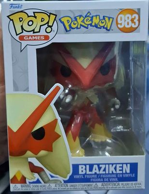 SH1 Blaziken Figura Funko Pop Pokemon Figura