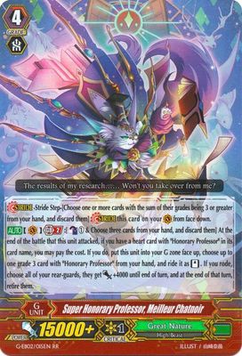 SH1 Super Honorary Professor, Meilleur Chatnoir - G-EB02: The AWAKENING ZOO (G-EB02) G-EB02: The AWAKENING ZOO RR