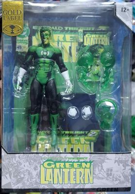 SJ2 Green Lantern Figura Mcfarlane Gold Label Nuevo Linterna Verde Figura