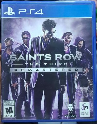 SJ1 Saints Row The Third Remastered Playstation 4 Usado Completo