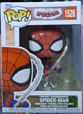 SJ1 Friendly Neighborhood Spider Man Figura Funko Pop 1526