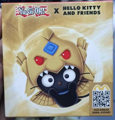 SJ1 Winged Dragon of Ra Chococat Yugioh Hello Kitty McDonald's Peluche