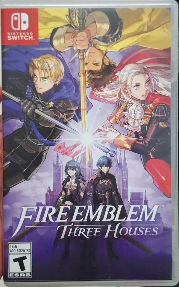 SH1 Fire Emblem Three Houses Nintendo Switch Usado Completo