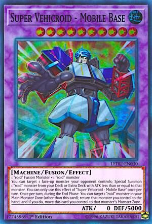 SJ Super Vehicroid - Mobile Base - Legendary Duelists (LEDU) Legendary Duelists Super Rare
