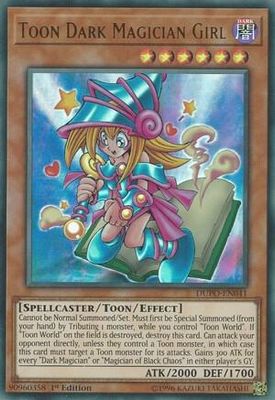 SH1 Toon Dark Magician Girl - Duel Power (DUPO) Duel Power Ultra Rare