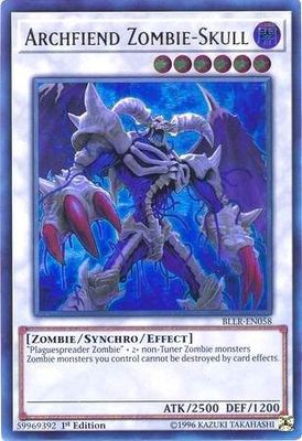 SJ Archfiend Zombie-Skull - Battles of Legend: Light's Revenge (BLLR) Battles of Legend: Light's Revenge Ultra Rare