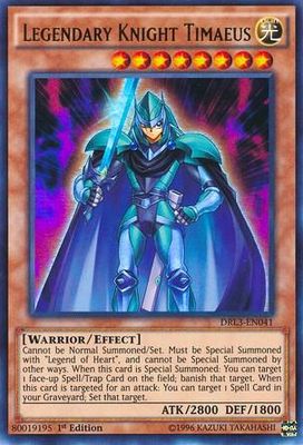 SJ1 Legendary Knight Timaeus - Dragons of Legend: Unleashed (DRL3) Dragons of Legend: Unleashed Ultra Rare