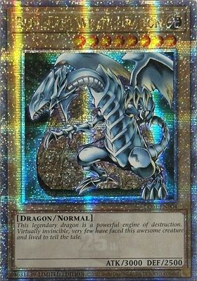 SJ1 Blue-Eyes White Dragon (Quarter Century Secret Rare) - Legendary Collection: 25th Anniversary Edition (LC01) Legendary Collection: 25th Anniversary Edition