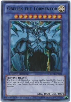 SJ1 Obelisk the Tormentor - LC01-EN001 - Ultra Rare Legendary Collection 1 [LC01