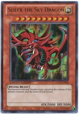 SJ1 Slifer the Sky Dragon - LC01-EN002 - Ultra Rare Legendary Collection 1 [LC01]