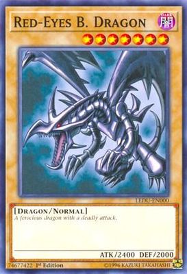 SJ1 Red-Eyes B. Dragon - Legendary Duelists (LEDU) Legendary Duelists Common