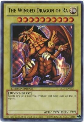 SJ1 The Winged Dragon of Ra - LC01-EN003 - Ultra Rare Legendary Collection 1 [LC01]