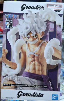 SJ1 Luffy Figura Gear 5 Grandista Bandai Banpresto One Piece Figura
