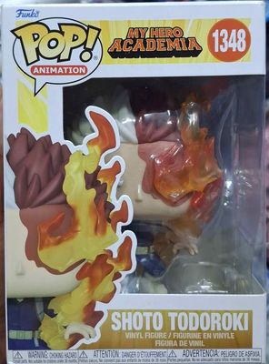 SJ1 Shoto Todoroki Figura Funko Pop 1348 My Hero Academia Figura Caja Danada