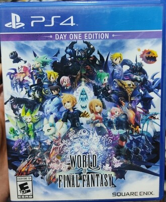 SJ1 World of Final Fantasy Playstation 4 Usado Completo