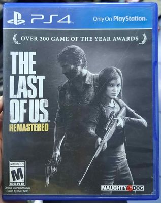 SJ1 The Last of Us Remastered Playstation 4 Usado Completo