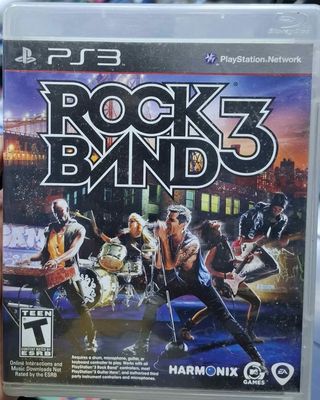 SJ2 Rock Band 3 Playstation 3 Usado Completo