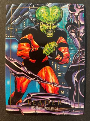 SJ Leader 42 Skybox 1992 Marvel Masterpieces