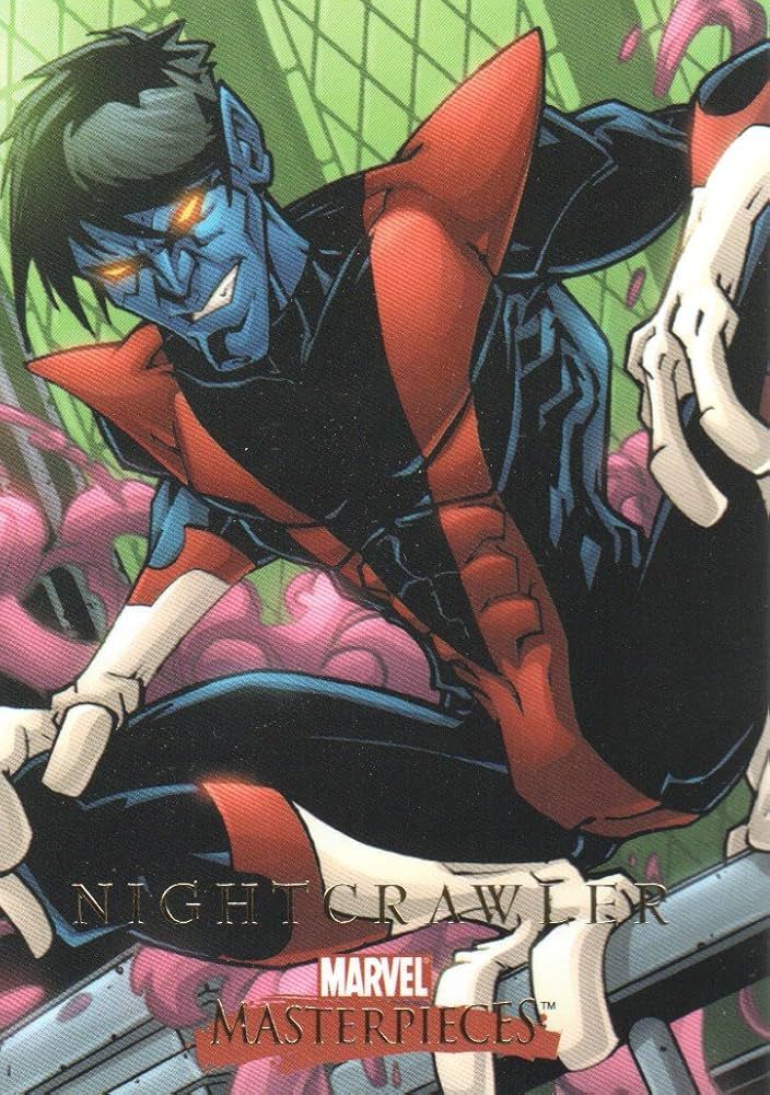 SJ Nighcrawler 57 Skybox Marvel Masterpieces